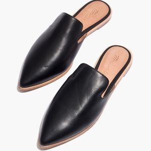 Madewell Gemma mules black leather 8